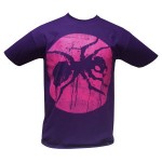 The Prodigy Limited Edition Ant Circle Design on Purple Tee
