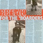 nme - March 1995 "Break For The Borders" - 1