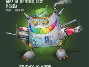 FEED ME LONDON FORUM – FRIDAY 19TH APRIL Plus support from MAXIM (THE PRODIGY) - DJ SET MONSTA