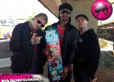 Competition! Win This Future Music Festival Board Signed By The Prodigy