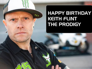 Happy Birthday Keith Flint © Photo courtesy of Mike Van Cleven