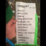 The Prodigy - Brisbane Setlist