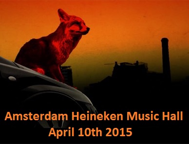 Review Amsterdam gig April 10th 2015 by The Prodigy Lady
