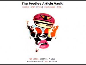 The Prodigy Article Vault