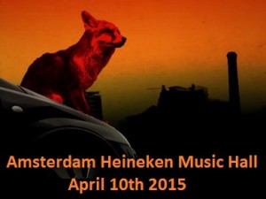 Review Amsterdam gig April 10th 2015 by The Prodigy Lady