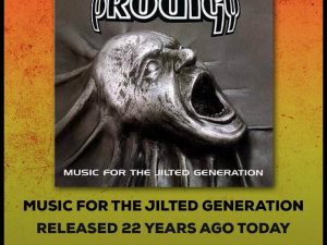 Music For The Jilted Generation Turns 22 Years Old Today